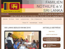 Tablet Screenshot of familien-nothilfe-srilanka.de